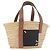 LOEWE Studio Ghibli My Neighbor Totoro Pitch Black Basket Small Auth 167381SAM Beige