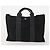 Hermès Borsa Fourre Tout HERMES Cotton 4 Set White Black Red Auth 176443 Nero Bianco Rosso - vista 14