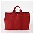 Hermès Borsa Fourre Tout HERMES Cotton 4 Set White Black Red Auth 176443 Nero Bianco Rosso - vista 2
