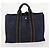 Hermès Borsa Fourre Tout HERMES Cotton 4 Set White Black Red Auth 176443 Nero Bianco Rosso - vista 20