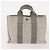 Hermès Borsa Fourre Tout HERMES Cotton 4 Set White Black Red Auth 176443 Nero Bianco Rosso - vista 9
