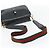 Borsa a Spalla GUCCI Web Sherry Line Pelle Nero Oro Rosso Auth 182780A D'oro - vista 7