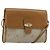 Borsa a tracolla Christian Dior in tela nido d'ape PVC Beige Oro Auth BA12951