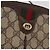Borsa GUCCI GG Supreme Web Sherry Line PVC Beige Oro 904 02 047 Auth 182470 D'oro - vista 18