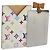 LOUIS VUITTON Monogram Multicolor Etui Hand Mirror White M92651 LV Auth 180917 Bianco