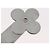 LOUIS VUITTON Clip per denaro metallo Silver M64691 LV Auth 181453A Argento - vista 4