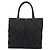 Borsa Tote GUCCI GG Canvas Nera Argento 002 1064 3444 Auth 182085A Nero - vista 2