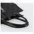 Borsa Tote GUCCI GG Canvas Nera Argento 002 1064 3444 Auth 182085A Nero - vista 7
