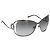 Bulgari Gafas de sol BVLGARI Metal Black Silver Auth BA13219 Negro Plata