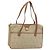 Borsa Christian Dior Honeycomb Canvas PVC Beige Oro Auth 171254 D'oro