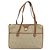 Borsa Christian Dior Honeycomb Canvas PVC Beige Oro Auth 171254 D'oro - vista 13