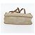 Borsa Christian Dior Honeycomb Canvas PVC Beige Oro Auth 171254 D'oro - vista 5