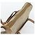 Borsa Christian Dior Honeycomb Canvas PVC Beige Oro Auth 171254 D'oro - vista 6