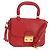 Borsa Miu Miu in pelle 2 modi Rosso Oro Auth 181477V D'oro