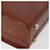 Coach Trunk in pelle marrone e oro Auth 181552A D'oro - vista 15