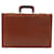 Coach Trunk in pelle marrone e oro Auth 181552A D'oro - vista 2