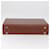 Coach Trunk in pelle marrone e oro Auth 181552A D'oro - vista 5