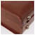 Coach Trunk in pelle marrone e oro Auth 181552A D'oro - vista 9