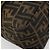 FENDI Zucca Canvas Mamma Baguette Shoulder Bag Black Brown Auth 182028SAM Marrone Nero - vista 15