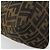 FENDI Zucca Canvas Mamma Baguette Shoulder Bag Black Brown Auth 182028SAM Marrone Nero - vista 17