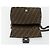 FENDI Zucca Canvas Mamma Baguette Shoulder Bag Black Brown Auth 182028SAM Marrone Nero - vista 20