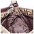 FENDI Zucca Canvas Mamma Baguette Shoulder Bag Black Brown Auth 182028SAM Marrone Nero - vista 22