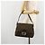 FENDI Zucca Canvas Mamma Baguette Shoulder Bag Black Brown Auth 182028SAM Marrone Nero - vista 26