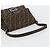 FENDI Zucca Canvas Mamma Baguette Shoulder Bag Black Brown Auth 182028SAM Marrone Nero - vista 7