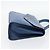 Céline Borsa a mano CELINE Circle in pelle blu e oro Auth 181709A D'oro - vista 4