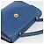 Céline Borsa a mano CELINE Circle in pelle blu e oro Auth 181709A D'oro - vista 6
