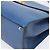 Céline Borsa a mano CELINE Circle in pelle blu e oro Auth 181709A D'oro - vista 9