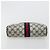 Clutch GUCCI GG Supreme Sherry Line PVC Blu Navy Rosso Auth 182400 - vista 6