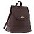 Zaino Coach in pelle marrone e oro Auth 176433 D'oro
