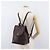 Zaino Coach in pelle marrone e oro Auth 176433 D'oro - vista 26