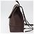 Zaino Coach in pelle marrone e oro Auth 176433 D'oro - vista 3