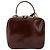 Borsa Vanity GUCCI Bamboo in pelle vernice 2way Marrone Oro Auth 180051 D'oro - vista 13