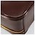 Borsa Vanity GUCCI Bamboo in pelle vernice 2way Marrone Oro Auth 180051 D'oro - vista 19