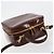 Borsa Vanity GUCCI Bamboo in pelle vernice 2way Marrone Oro Auth 180051 D'oro - vista 6