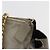 Borsa a Spalla con Catena PRADA in Scamosciato Grigio e Oro Auth bs35411 Marrone D'oro - vista 10
