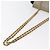 Borsa a Spalla con Catena PRADA in Scamosciato Grigio e Oro Auth bs35411 Marrone D'oro - vista 7