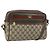 Borsa GUCCI GG Supreme Web Sherry Line PVC Beige Oro 001 113 6472 Auth 182533 D'oro