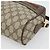 Borsa GUCCI GG Supreme Web Sherry Line PVC Beige Oro 001 113 6472 Auth 182533 D'oro - vista 15