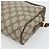 Borsa GUCCI GG Supreme Web Sherry Line PVC Beige Oro 001 113 6472 Auth 182533 D'oro - vista 17