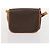 Céline Borsa Boston CELINE in tela Macadam e pelle PVC 3 Set Marrone Auth mr2452 - vista 18