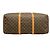 Keepall Louis Vuitton Sac Souple 55 Beige - vista 3