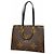 Borsa Tote Louis Vuitton Monogram Giant Reverse OnTheGo MM Marrone