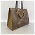 Borsa Tote Louis Vuitton Monogram Giant Reverse OnTheGo MM Marrone - vista 2