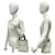 Céline Borsa Tote Verticale Mini Celine Marrone Bianco  - vista 2
