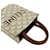 Céline Borsa Tote Verticale Mini Celine Marrone Bianco  - vista 4