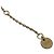 Collana Christian Dior CD Logo placcata oro D'oro - vista 3